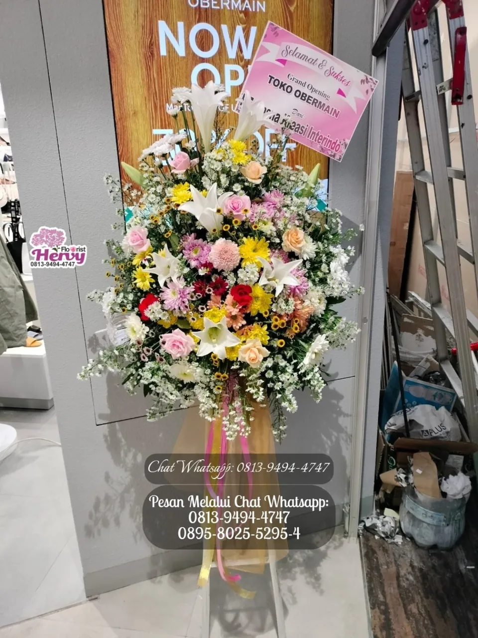 Standing Flower Lili Warna-warni